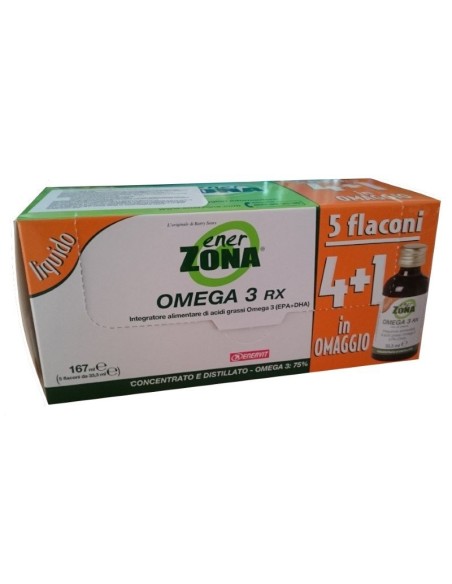 EnerZona Omega 3 RX riblje ulje 5x33ml