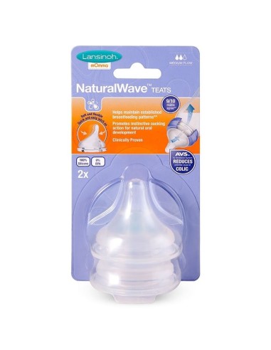 Lansinoh NaturalWave Sisač Duda za bočicu Srednji protok