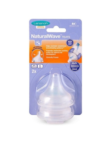 Lansinoh NaturalWave Sisač Duda za bočicu Srednji protok