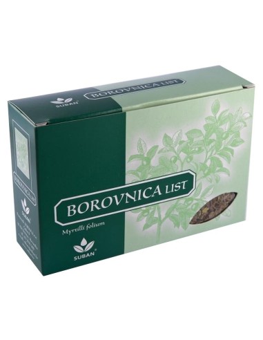 Suban Borovnica list