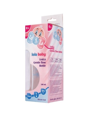 Lola Baby Lo&La Gentle Flow Staklena bočica