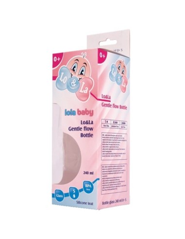 Lola Baby Lo&La Gentle Flow Staklena bočica