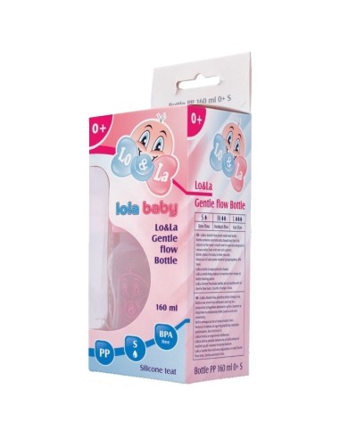 Lola Baby Lo&La Gentle Flow Plastična bočica 160 ml