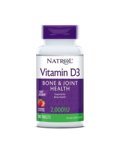Natrol Vitamin D3 2000 IU Fast Dissolve tablete