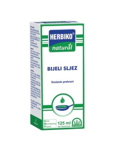 Herbiko Natural Bijeli sljez tekući dodatak prehrani