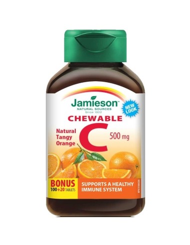 Jamieson Vitamin C 500 mg tablete za žvakanje