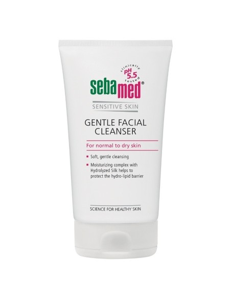 SebaMed Nježni gel za pranje lica za normalnu do suhu kožu