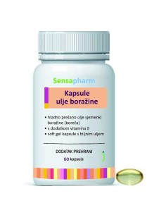 SensaPharm Kapsule ulje boražine