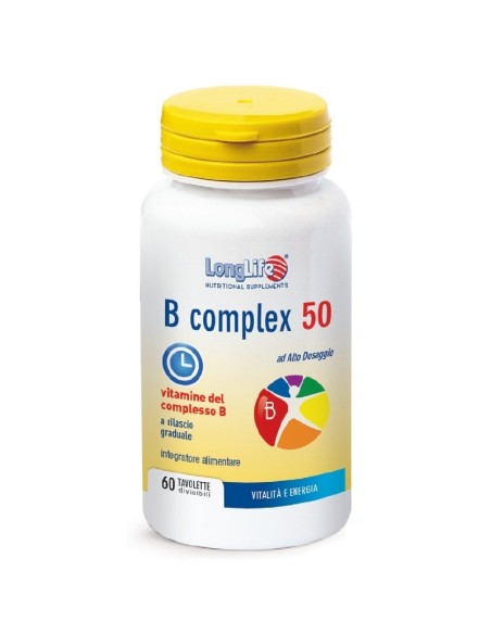 LongLife Acerola B complex 50 tablete