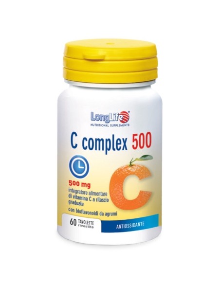 LongLife C kompleks 500 mg tablete