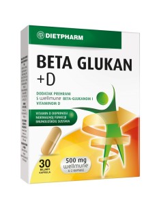 Dietpharm Beta Glukan +D