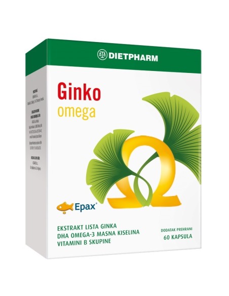 Dietpharm Ginko Omega kapsule, dodatak prehrani