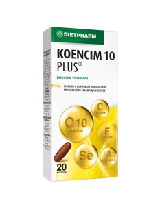Dietpharm Koencim 10 plus kapsule, dodatak prehrani