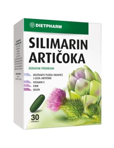 Dietpharm Silimarin + artičoka kapsule