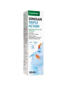 Dietpharm Sinusan Triple Action pjenušavi sprej za nos
