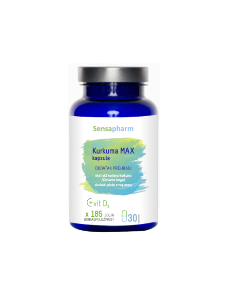 SensaPharm Kurkuma Max soft kapsule