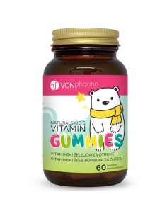 VonPharma Vitamin Gummies Žele bomboni za djecu, dodatak prehrani