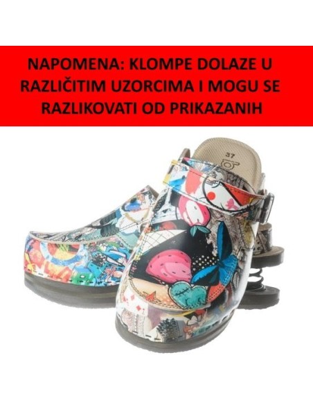 Baldo Klompe šarene B5/19/01/25