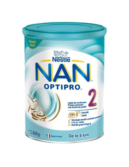 NAN 2 OPTIPRO mlijeko za dojenčad 800g