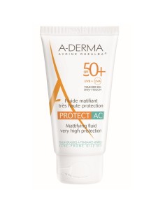A-derma Protect AC matirajući fluid SPF 50+