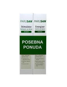 Parusan Stimulirajući šampon + tonik protiv ispadanja kose za žene