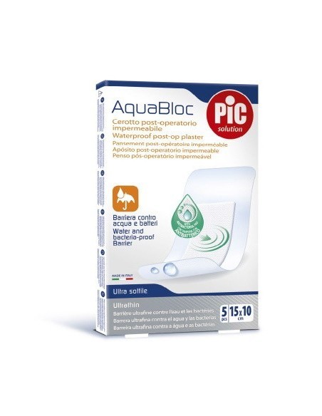 PiC Antibakterijski postoperativni flaster Aquabloc