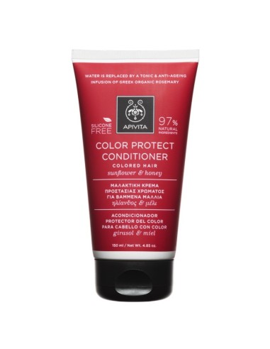 Apivita Color protect conditioner for colored hair with sunflower & honey