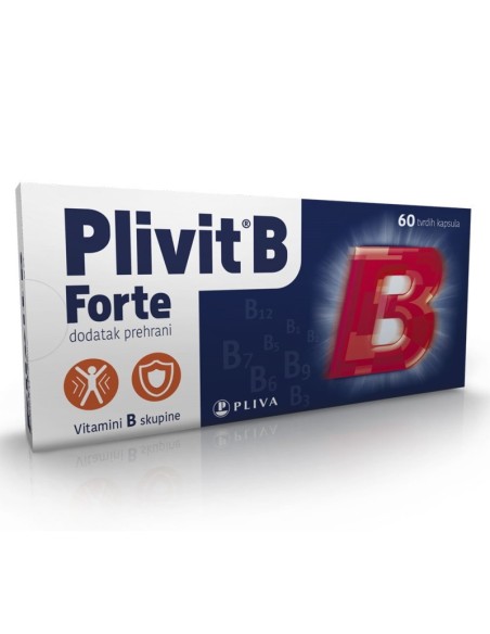 Plivit B forte kapsule