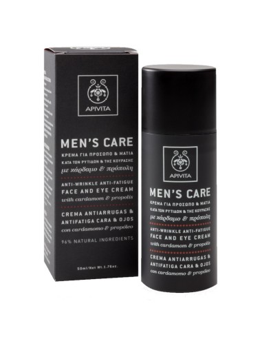 Apivita Man's care Anti Wrinkle anti-fatigue face and eye cream