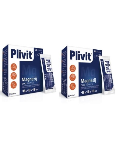 Plivit Magnezij Duo Power granule DUO