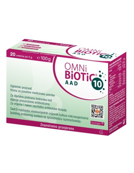 Omni Biotic 10 AAD vrećice, dodatak prehrani