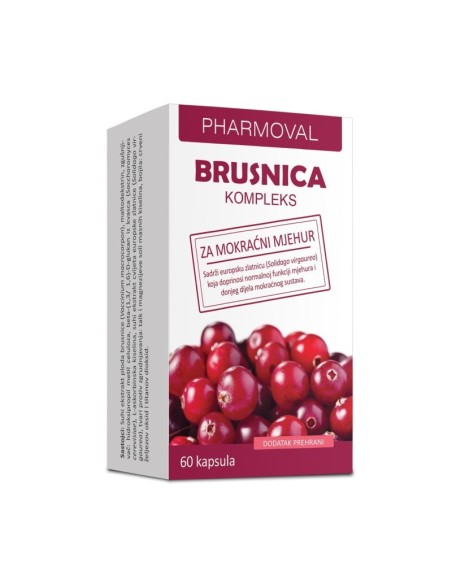 Pharmoval Brusnica kompleks kapsule
