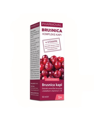 Pharmoval Brusnica kompleks kapi