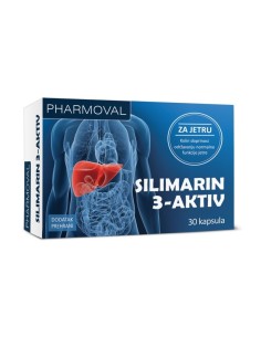 Pharmoval Silimarin 3 aktiv kapsule
