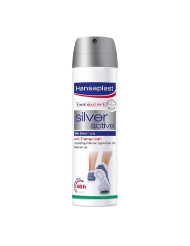 Hansaplast Silver Active sprej za stopala 48574