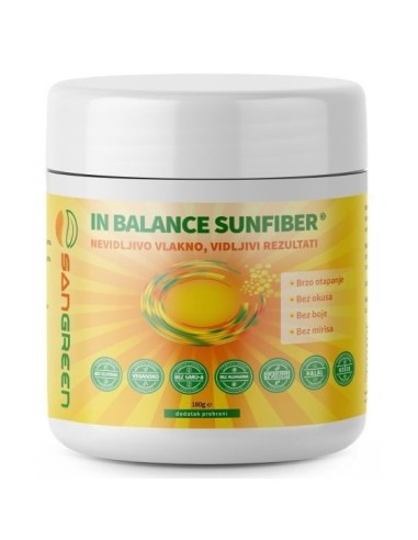 Sangreen In Balance Sunfiber, dodatak prehrani