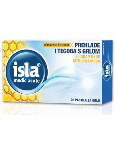 Isla Medic Acute Citrus Med pastile