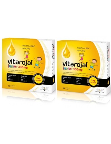 Apipharma Vitarojal Junior ampule DUO pakiranje