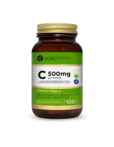 VonPharma Vitamin C 500mg s produljenim oslobađanjem tablete
