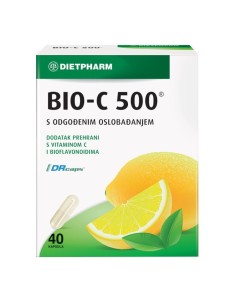 Dietpharm Bio C 500 kapsule s odgođenim oslobađanjem