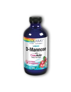 Solaray D-Mannose Cranactin Liquid