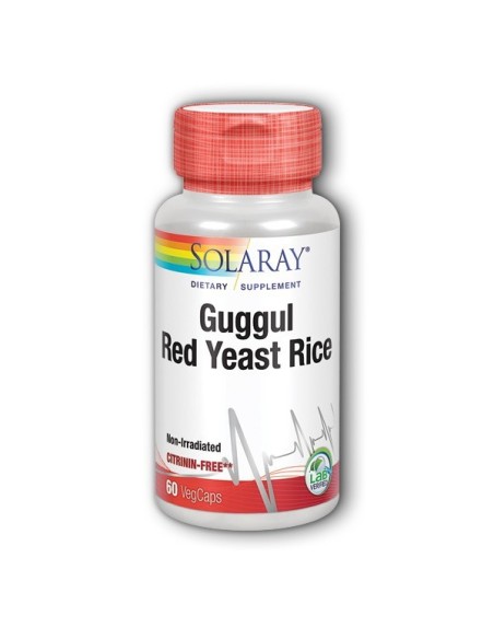 Solaray Guggul Red Yeast Rice kapsule