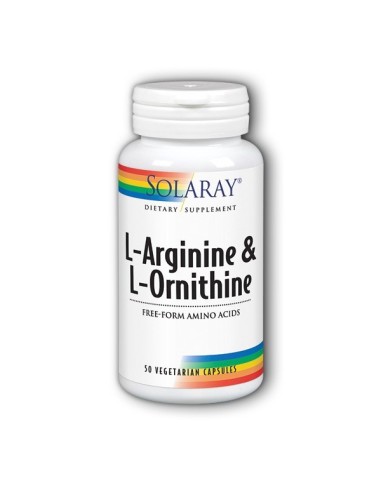 Solaray L-Arginine i L-Ornithine kapsule