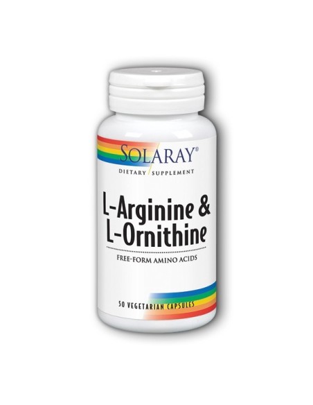 Solaray L-Arginine i L-Ornithine kapsule