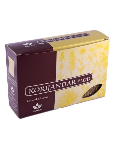 Suban Korijandar plod