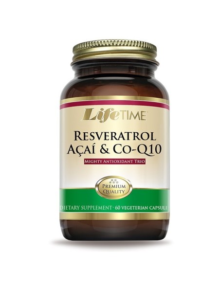 LifeTime Resveratrol, Acai i CoQ10 kapsule