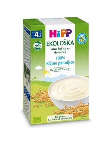 Hipp Bio Žitna kašica Rižine pahuljice 2769