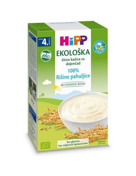 Hipp Bio Žitna kašica Rižine pahuljice 2769