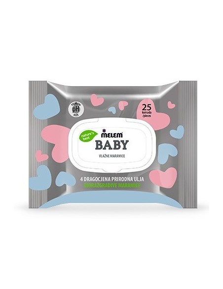 Melem Baby vlažne maramice