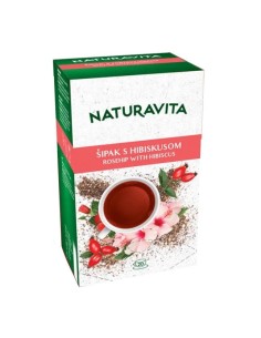 Naturavita Čaj Šipak s hibiskusom filter vrećice